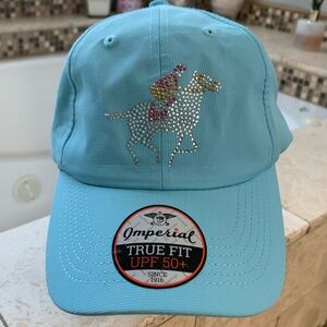Imperial Derby Horse Racing True Fit Adjustable Baseball Hat w/ UPF 50+